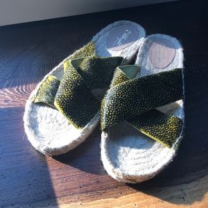 NWOT Miss Albright, Anthropologie sandals